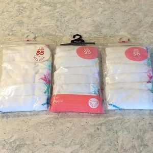 Lot of 7 Pack Girls Underwear